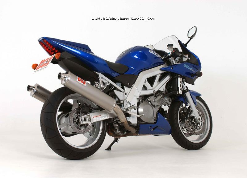 echappement moto SUZUKI SV 1000 BOS